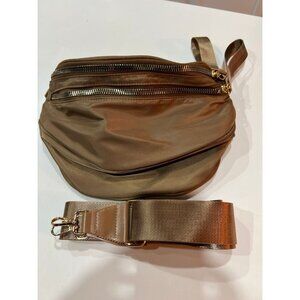 Crossbody or sling bag gold-toned hardware, lightweight for every day use.